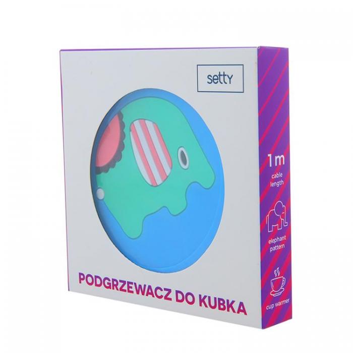 Setty - Setty Koppvrmare USB PDK-02 - Elephant