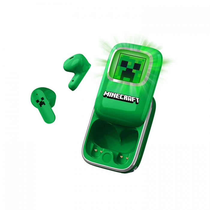 Minecraft - MINECRAFT TWS In-Ear Hrlurar Slide - Grn