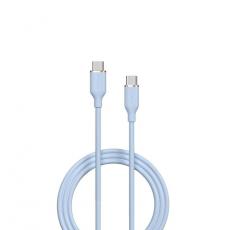 Devia - Devia USB-C Till USB-C 60W Kabel 3A 1.2m Jelly EC632 - Blå