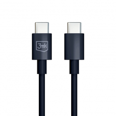 3MK - 3MK Hyper Kabel USB-C Till USB-C 100W 1.2 m - Svart