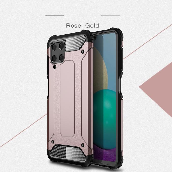 A-One Brand - Tough Armor Mobilskal Galaxy A22 4G - Rose Gold