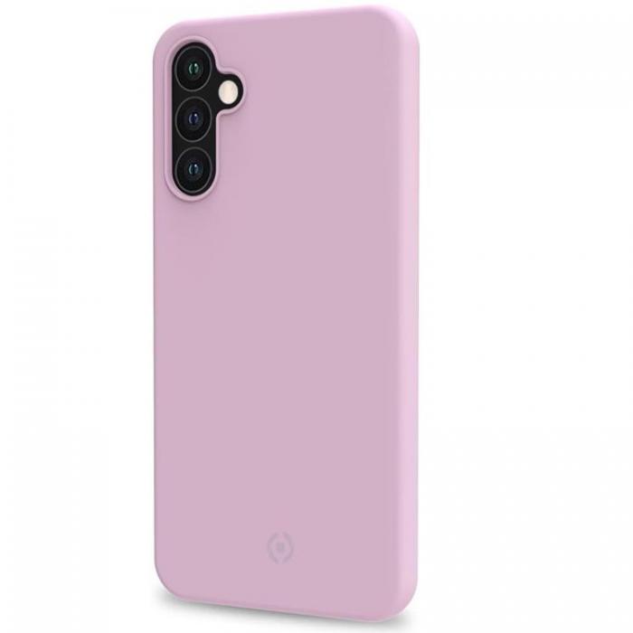 Celly - CELLY Galaxy A54 5G Skal Cromo Soft Rubber - Rosa