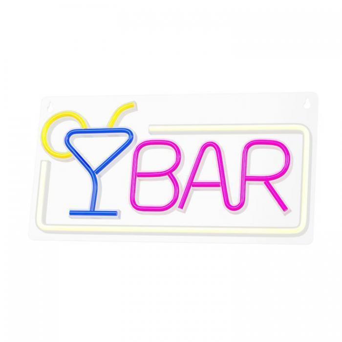 Forever Light - Forever Light LED Neon PLEXI BAR FPNE01X - Flerfrgad