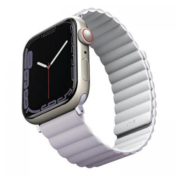 UNIQ - Uniq Apple Watch 4/5/6/7/8/SE/SE2/Ultra (45/44/42mm) Armband Magnetic Reversible