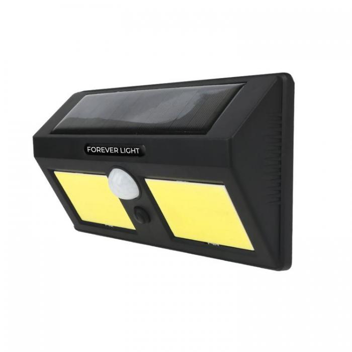 Forever Light - Forever Light SUNARI Solar Lampa LED COB PIR 3W 200lm 800mAh Li-Ion