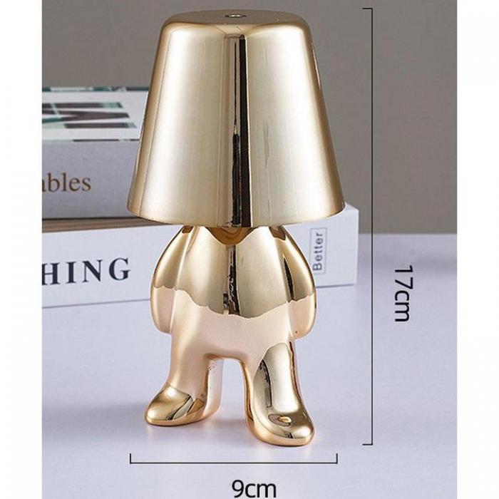 A-One Brand - Bordslampa Vid Sngen GOLD MAN Standing (model 1) MLTL