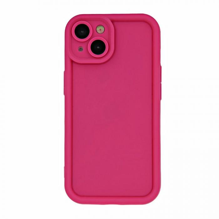 A-One Brand - Motorola E13 Mobilskal Rim TPU - Rosa