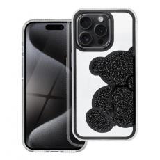 A-One Brand - iPhone 15 Pro Mobilskal Teddy Bear - Svart