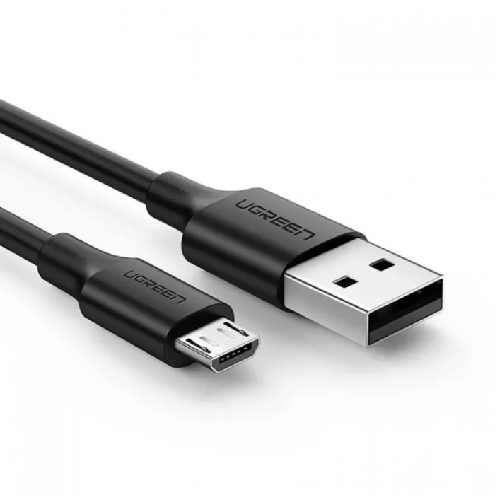 Ugreen - Ugreen USB Till MicroUSB 0.25m Kabel US289 - Svart