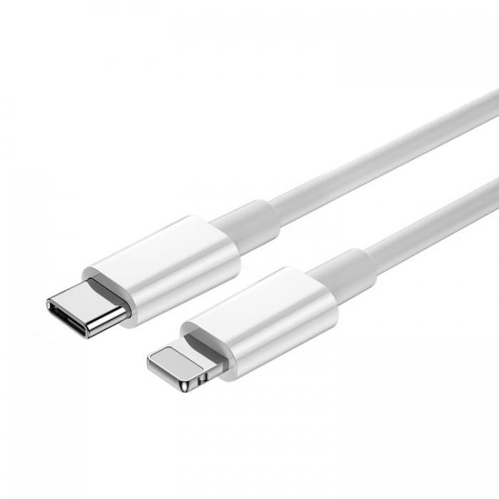 WIWU - WIWU USB-C Till Lightning 30W 1.2m Kabel C008 - Vit