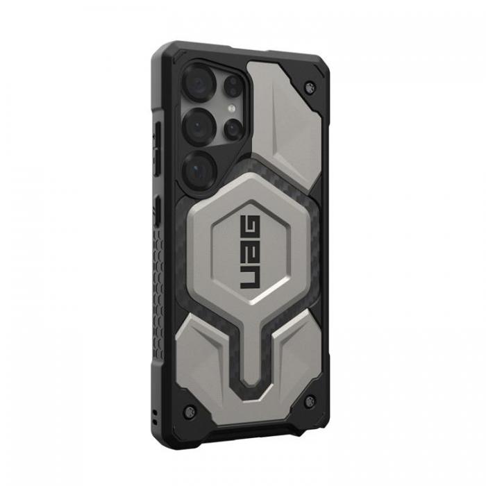 UAG - UAG Galaxy S25 Ultra Mobilskal MagSafe Monarch Pro - Titanium