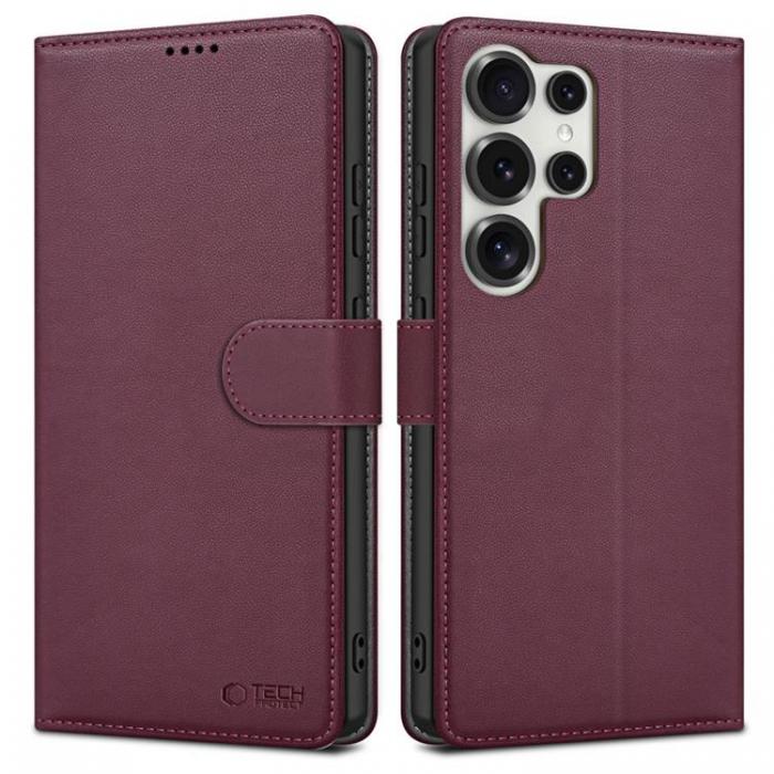 Tech-Protect - Tech-Protect Galaxy S25 Ultra Plnboksfodral - Mulberry