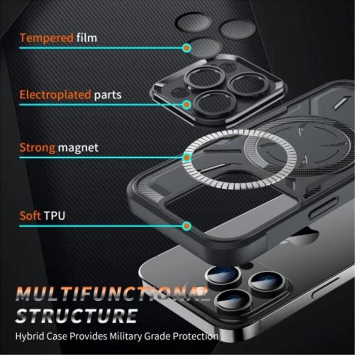 Taltech - iPhone 15 Plus Mobilskal Magsafe TPU - Bl