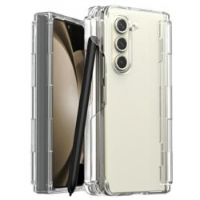 Araree - Araree Galaxy Z Fold 5 Mobilskal Nukin 360 P - Clear Matt