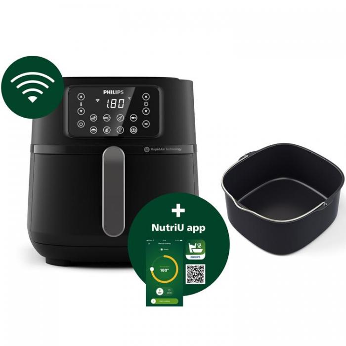 Philips - Philips Airfryer Cosmos XXXL Connected App WiFi HD9285/93