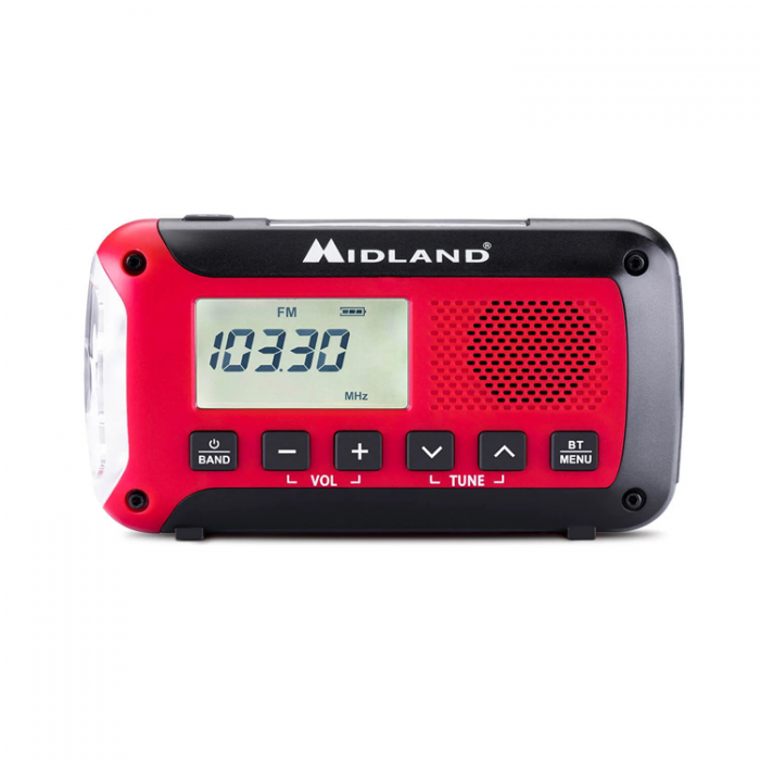 MIDLAND - Midland Ndradio ER250BT - Rd/Svart