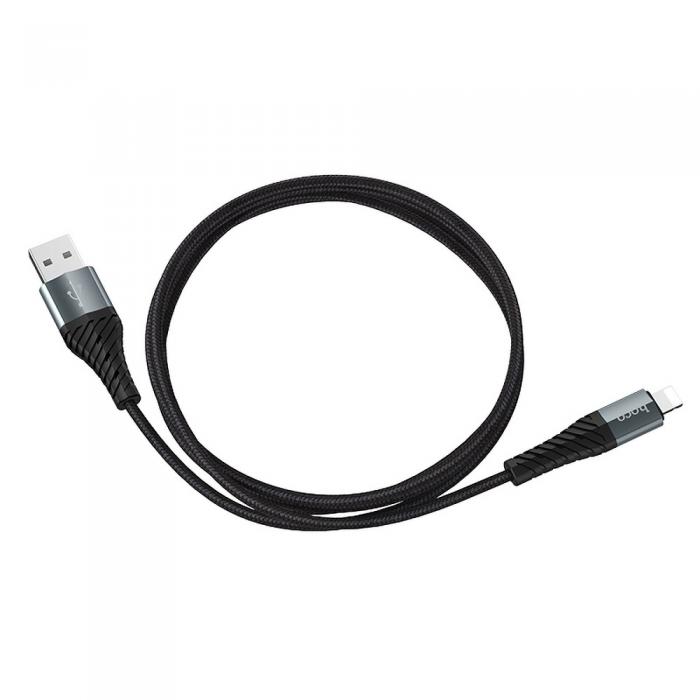 Hoco - HOCO COOL USB-A till Lightning kabel X38 1m Svart