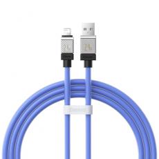 BASEUS - Baseus USB Till Lightning 1m Kabel 2.4A CoolPlay - Blå