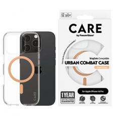 PanzerGlass - CARE By PanzerGlass iPhone 16 Pro Mobilskal MagSafe Flagship - Peachy