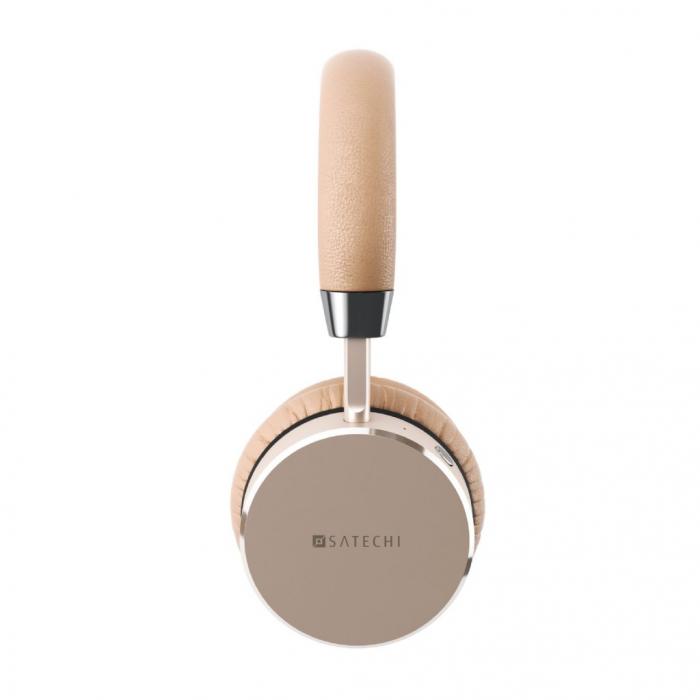 UTGATT5 - Satechi Aluminum Wireless Headphones - Guld