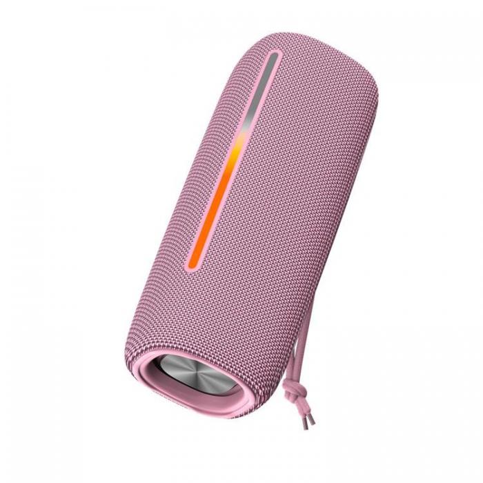 Forever - Forever Trdls Hgtalare Bluetooth 20W BS-20 LED - Rosa