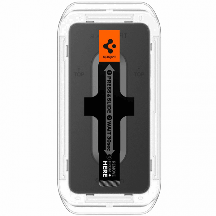 Spigen - [2-Pack] Spigen Galaxy S24/S25 Hrdat glas Skrmskydd EZ-Fit