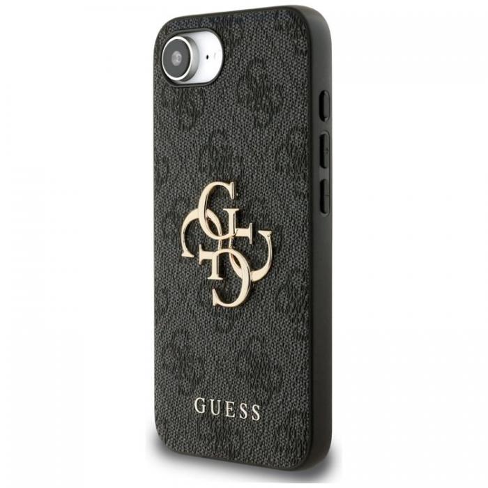 Guess - Guess iPhone 16e Mobilskal 4G Big Logo - Svart