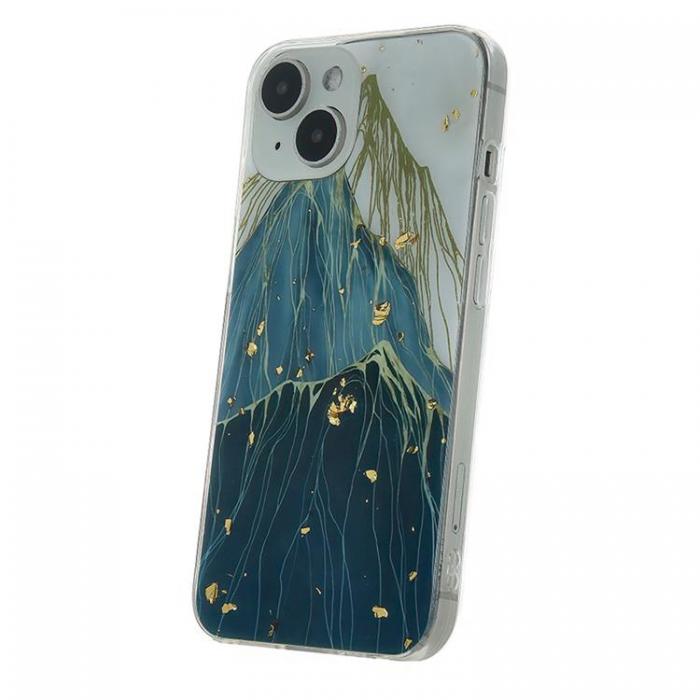 A-One Brand - iPhone 12/12 Pro Mobilskal Guld Glam - Mountain