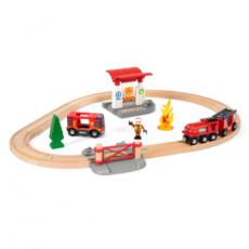 Brio - BRIO Tågset med brandmanstema 33815