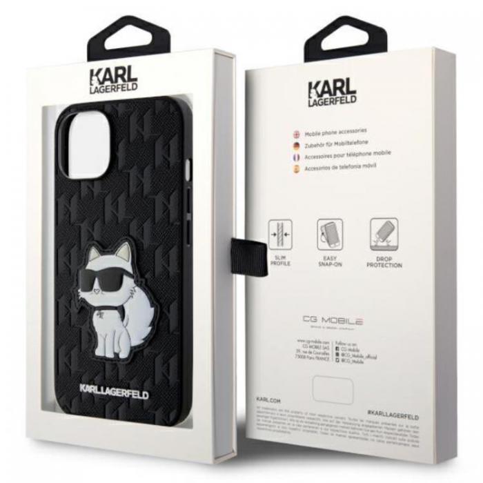 KARL LAGERFELD - Karl Lagerfeld iPhone 14 Mobilskal Saffiano Monogram