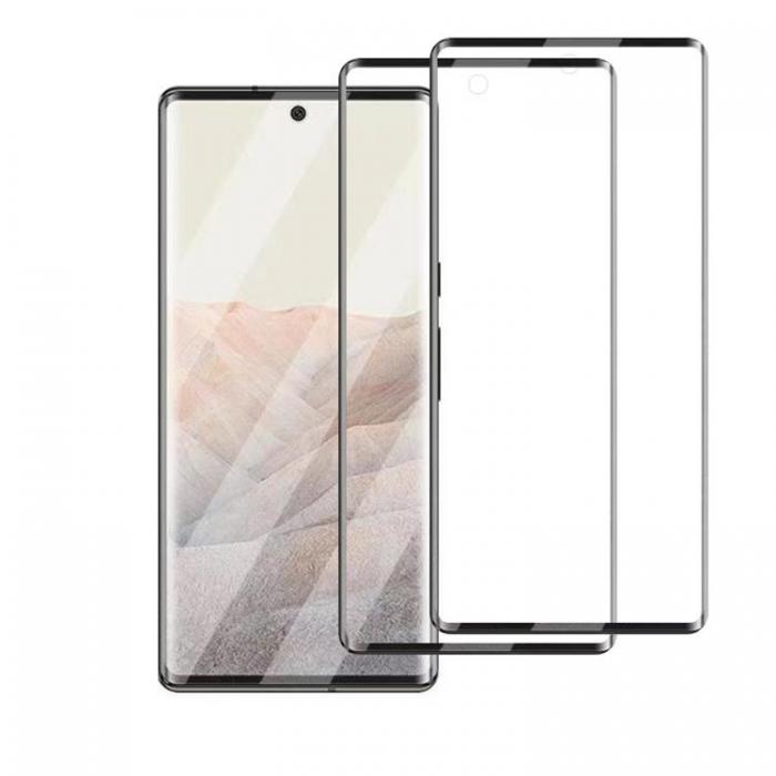 A-One Brand - [2-PACK] Google Pixel 8 Hrdat Glas Skrmskydd - Svart