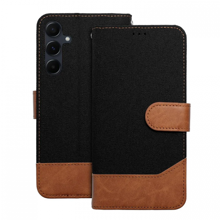 A-One Brand - Xiaomi Redmi Note 14 5G Plnboksfodral Jeans - Svart