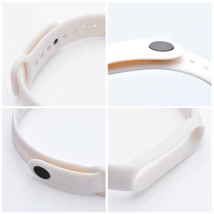 A-One Brand - Xiaomi Mi Smart Band 5/6/7 Armband Silikon 11 - Sand