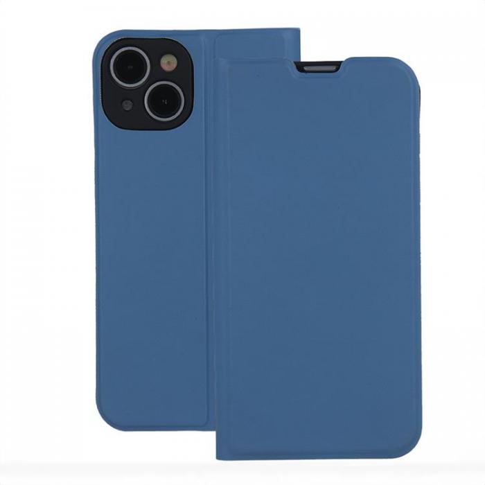 A-One Brand - iPhone 16 Pro Plnboksfodral Smart Soft - Denim