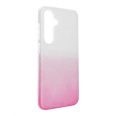 A-One Brand - Galaxy S24 FE Mobilskal Shining - Transparent Rosa