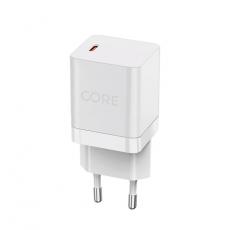 Forever - Forever Väggladdare 1xUSB-C 20W Core Smart - Vit