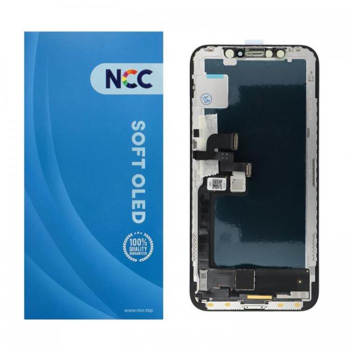 SpareParts - iPhone X Skrm med LCD-display NCC Soft OLED