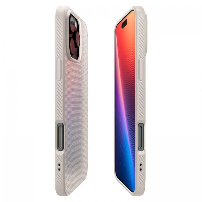 Spigen - Spigen iPhone 16 Pro Max Mobilskal Liquid Air - Natural Titanium