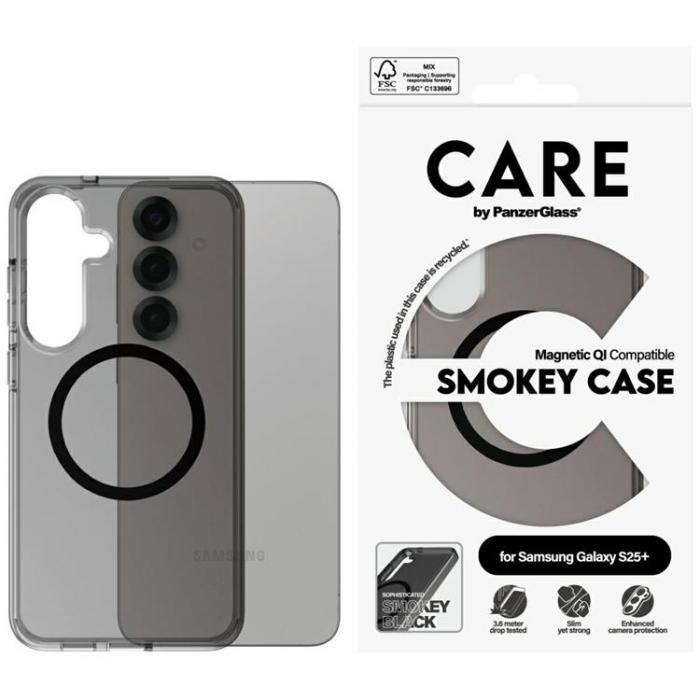 PanzerGlass - CARE By PanzerGlass Galaxy S25 Plus Mobilskal MagSafe QI Urban Combat - Smoky