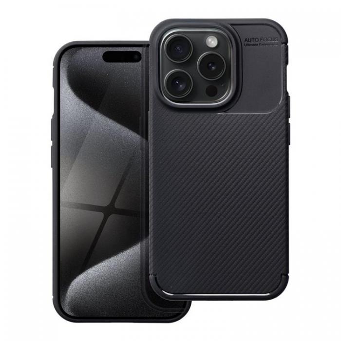 A-One Brand - iPhone 15 Pro Mobilskal Carbon Premium - Svart