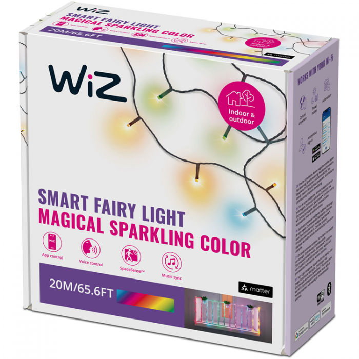 Wiz - WiZ WiFi Smart LED Fairy Light Ljusslinga