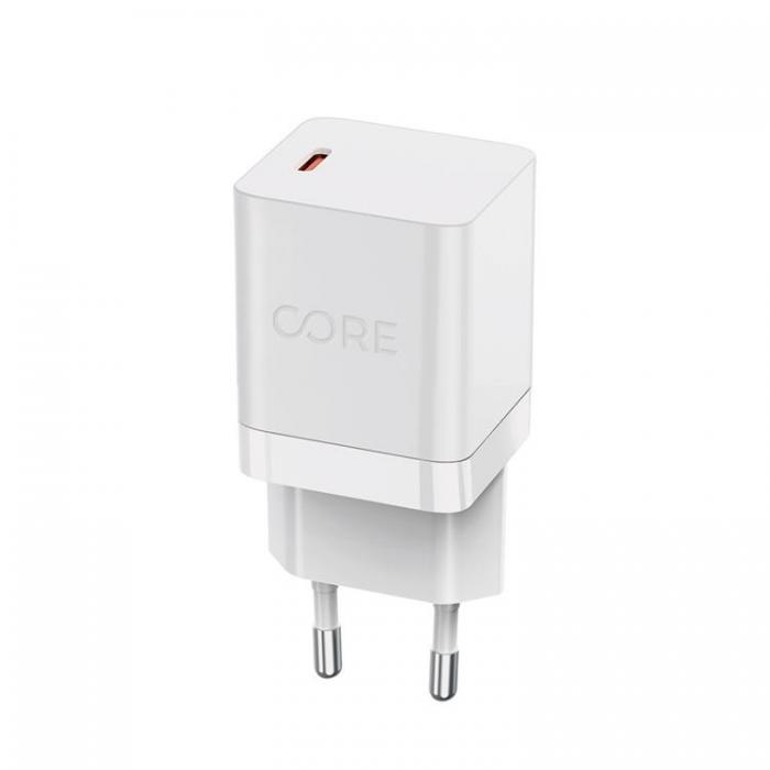 Forever - Forever Vggladdare 1xUSB-C 20W Core Smart - Vit