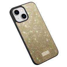 SULADA - SULADA iPhone 15 Mobilskal Glitter Sequins - Guld