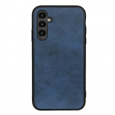 Taltech - Galaxy A14 5G/4G Mobilskal Cowhide Texture - Blå