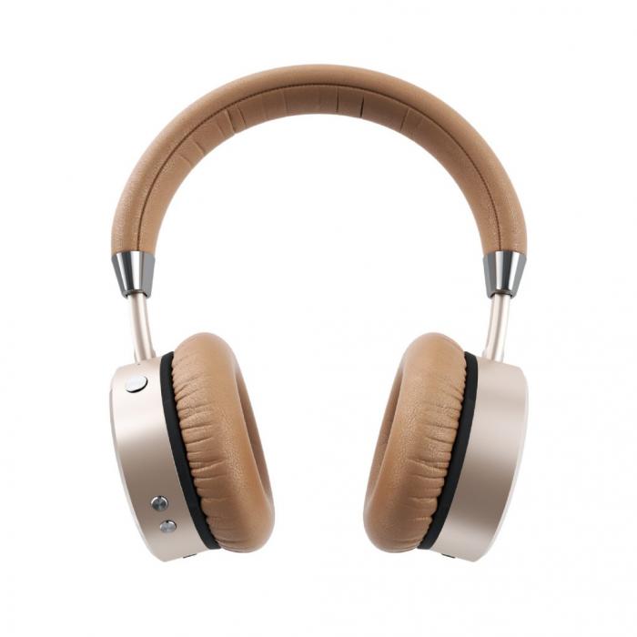 UTGATT5 - Satechi Aluminum Wireless Headphones - Guld