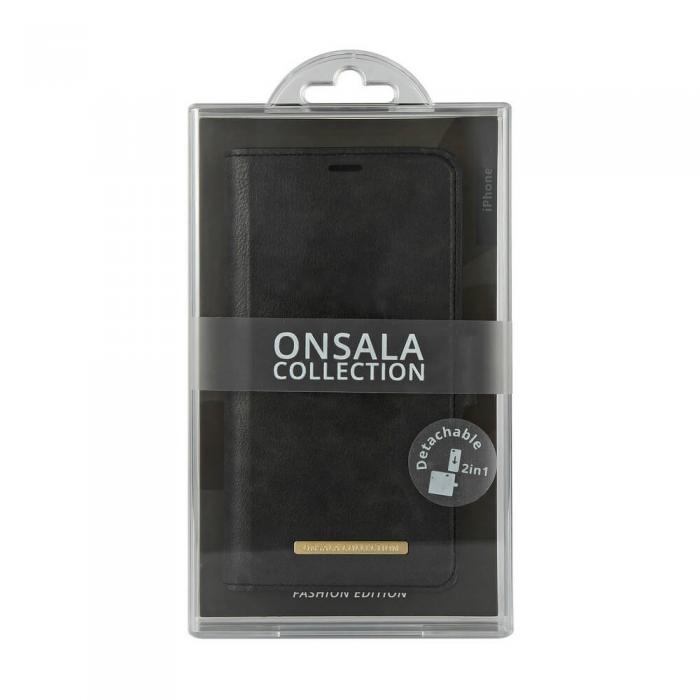 Onsala - Onsala Mobilfodral Midnight Black iPhone 12 Pro Max