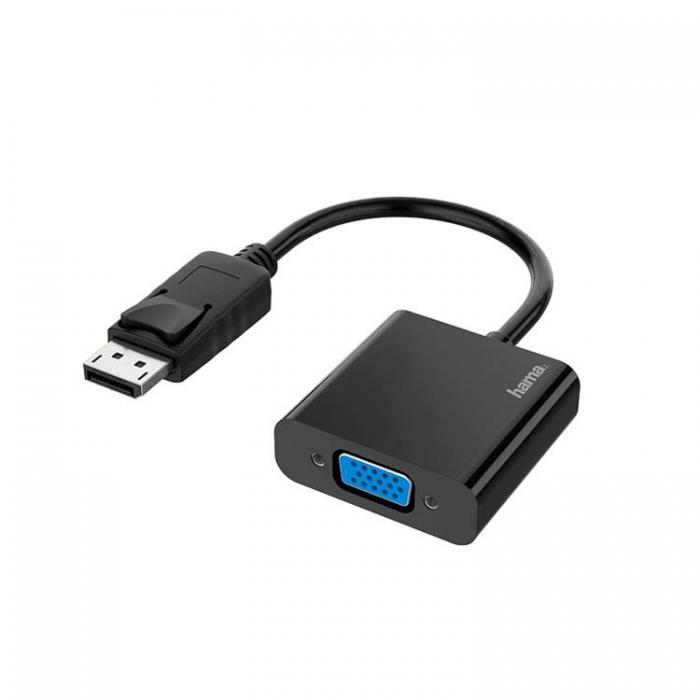 Hama - HAMA Adapter Multimedia DisplayPort-VGA Full-HD 1080p