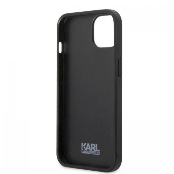 KARL LAGERFELD - Karl Lagerfeld iPhone 13 Skal Monogram Ikonik Patch - Bl