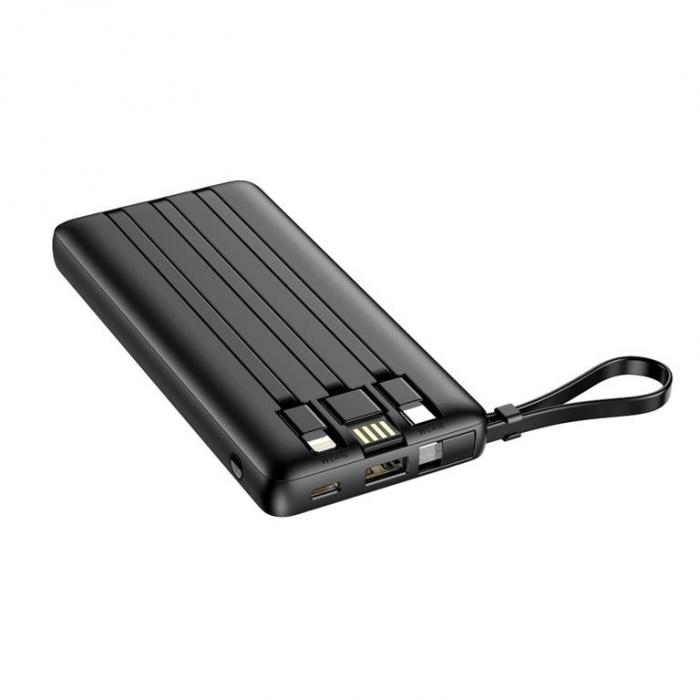 Veger - Veger Powerbank C10 10,000mah Snabbladdning - Svart