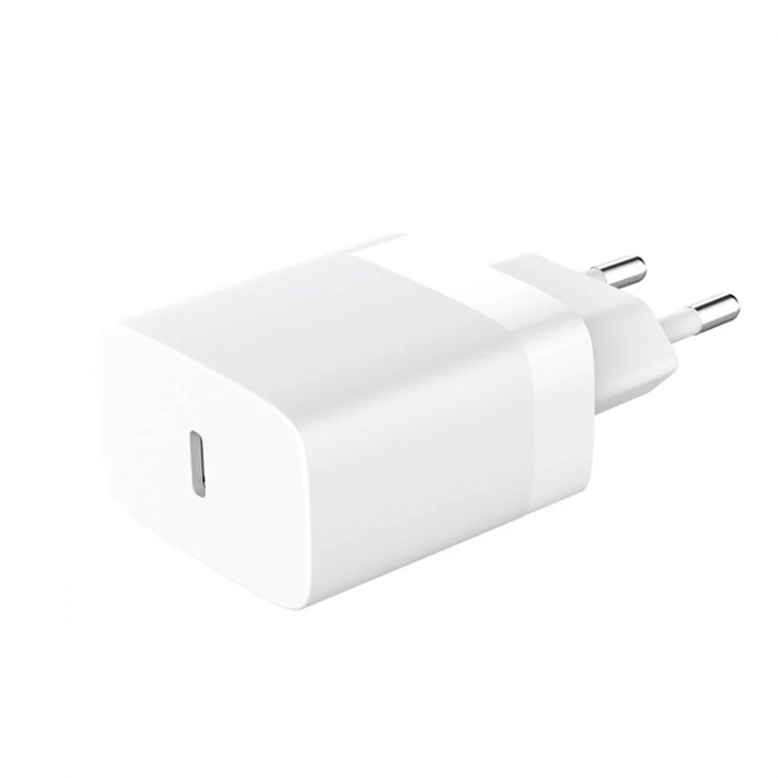 GEAR - Gear Snabbladdare 220V 1xUSB-C PD/PPS 30W + Kabel USB-C - Vit